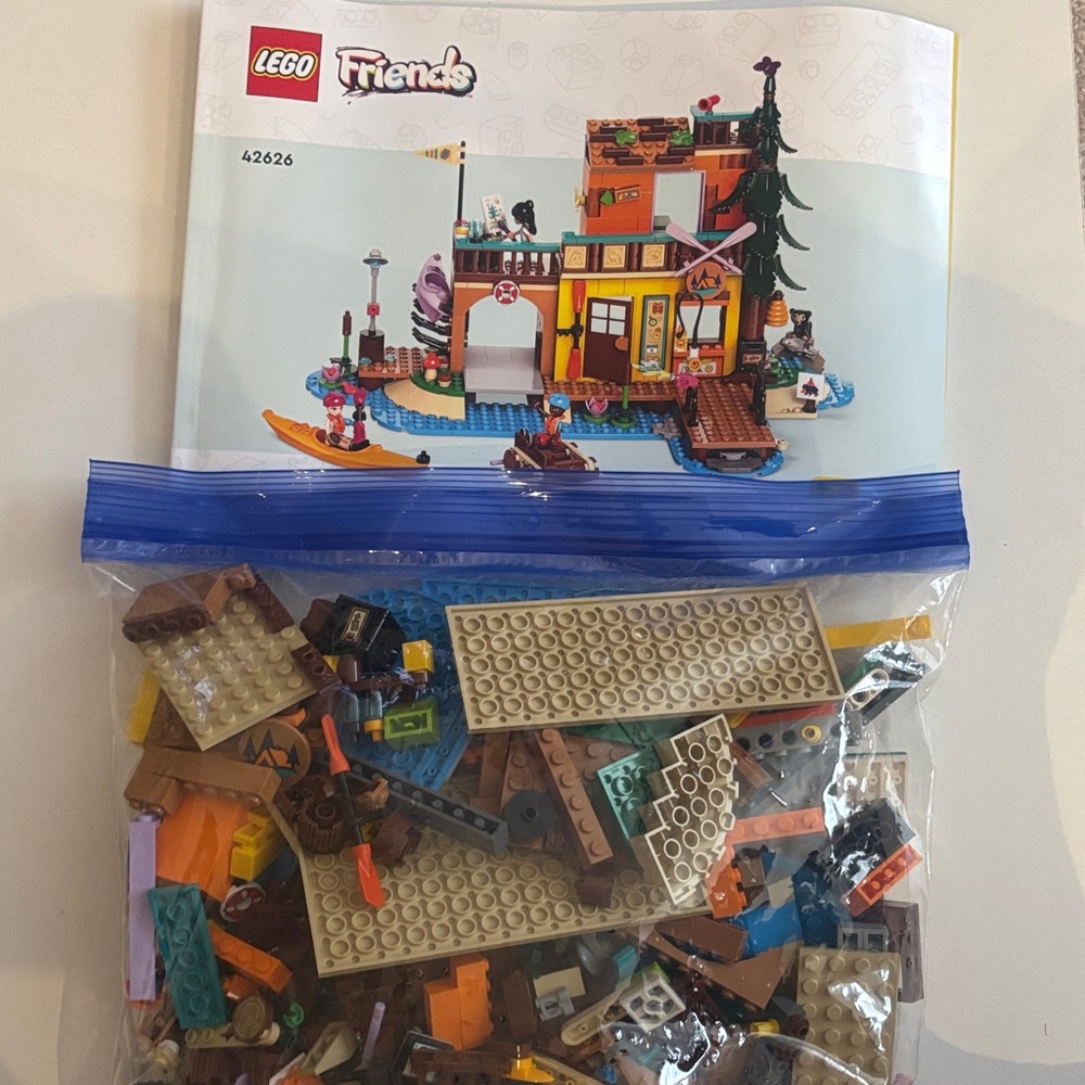 Lego Friends Lakeside Cabin Playset 42626